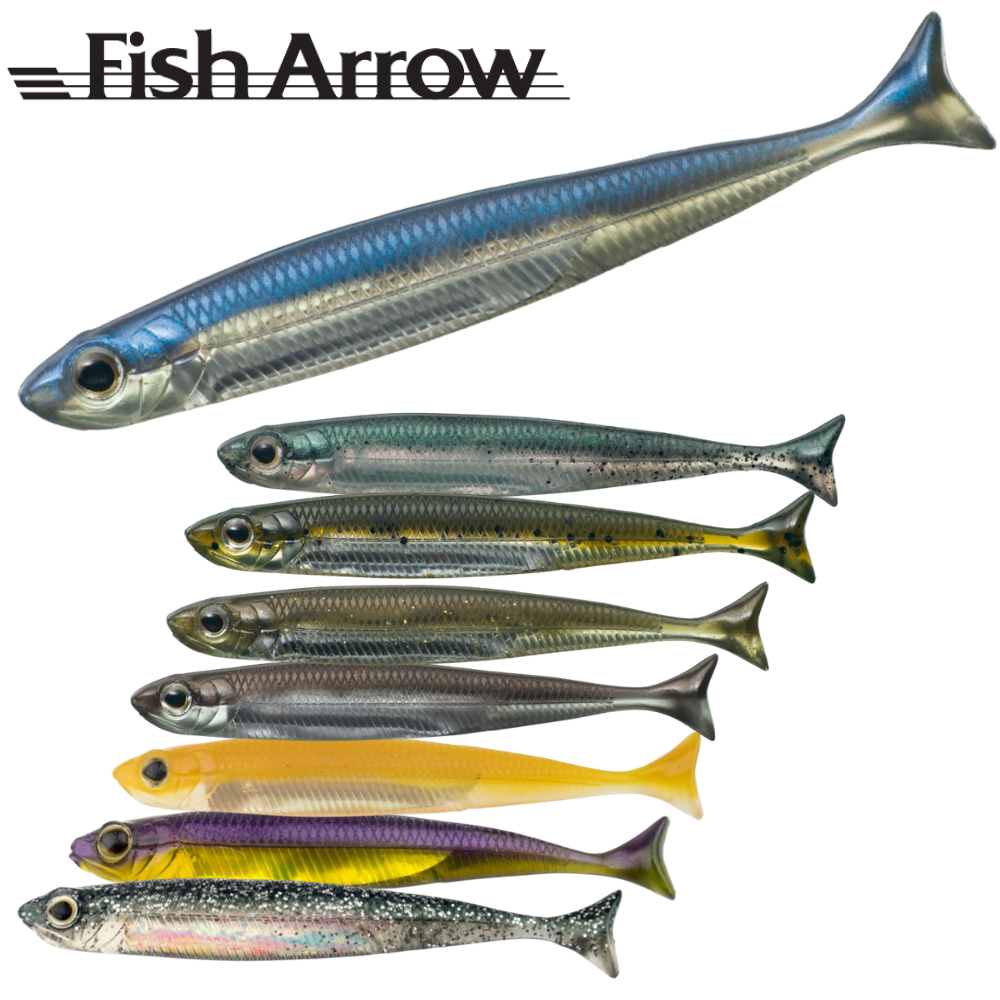 FISH ARROW Finesse Realistic Soft Bait Lure FLASH-J HUDDLE 2”